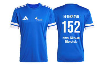 Nørre Nissum 25/26 Skole T-shirt - Blå